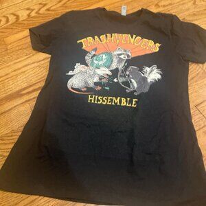Size Large Black Trashvengers Shirt